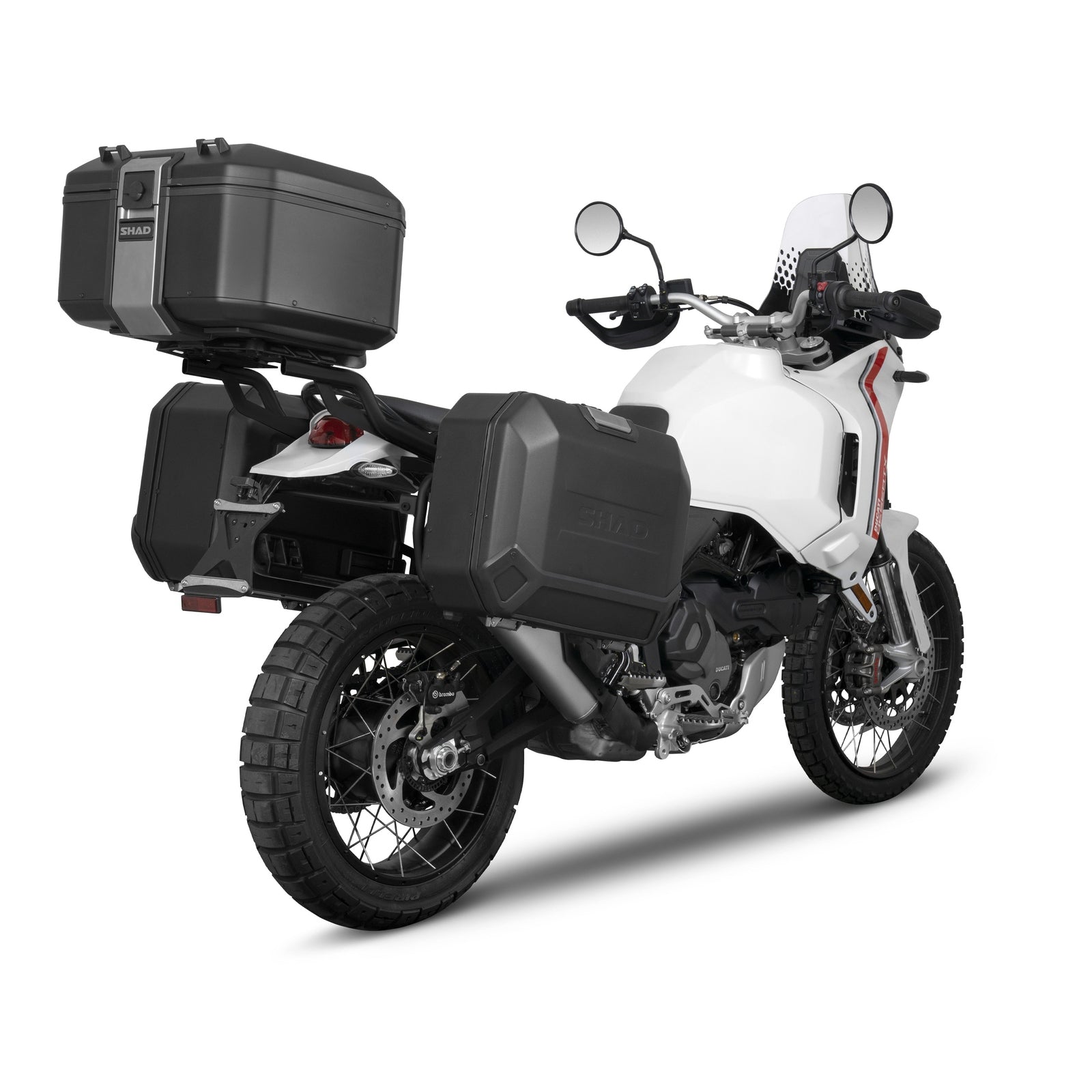 Fixation pour Top Case Ducati Desert X 937 - LE PRATIQUE DU MOTARD
