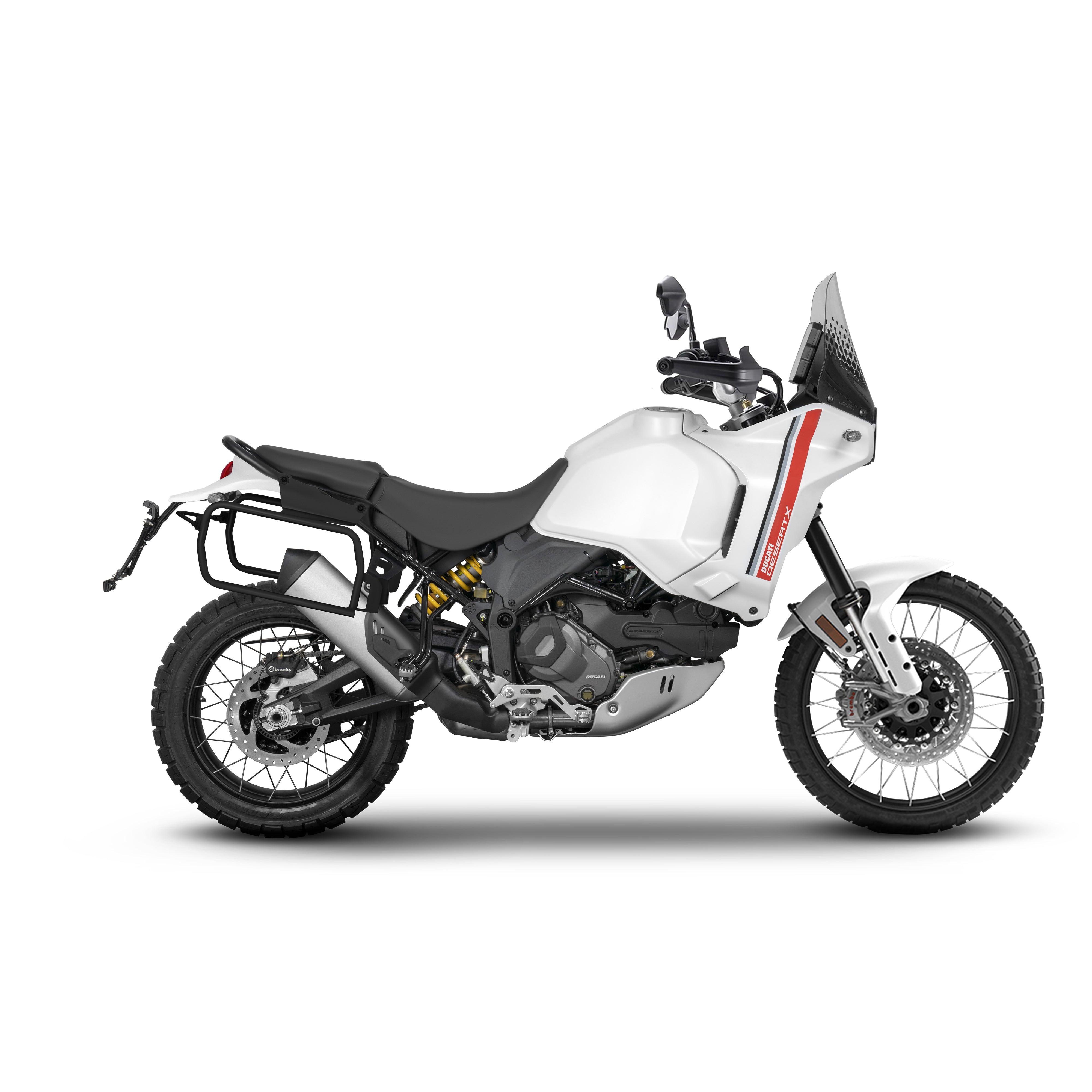 4P System Fixation Latérale Ducati Desert X 937 - LE PRATIQUE DU MOTARD