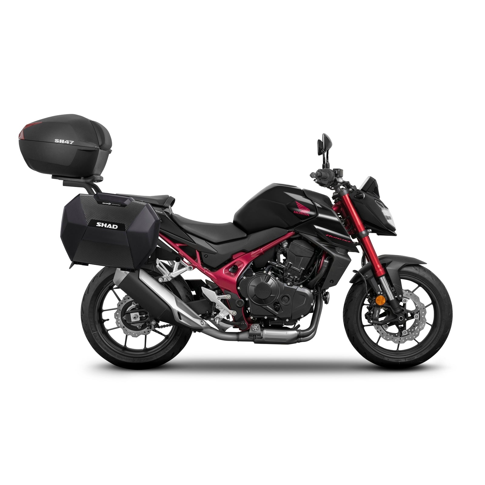 Fixation pour Top Case Honda CB750 Hornet - LE PRATIQUE DU MOTARD