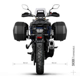 3P System Fixation Latérale Suzuki V - strom 800 SE/DE/TECH - LE PRATIQUE DU MOTARD