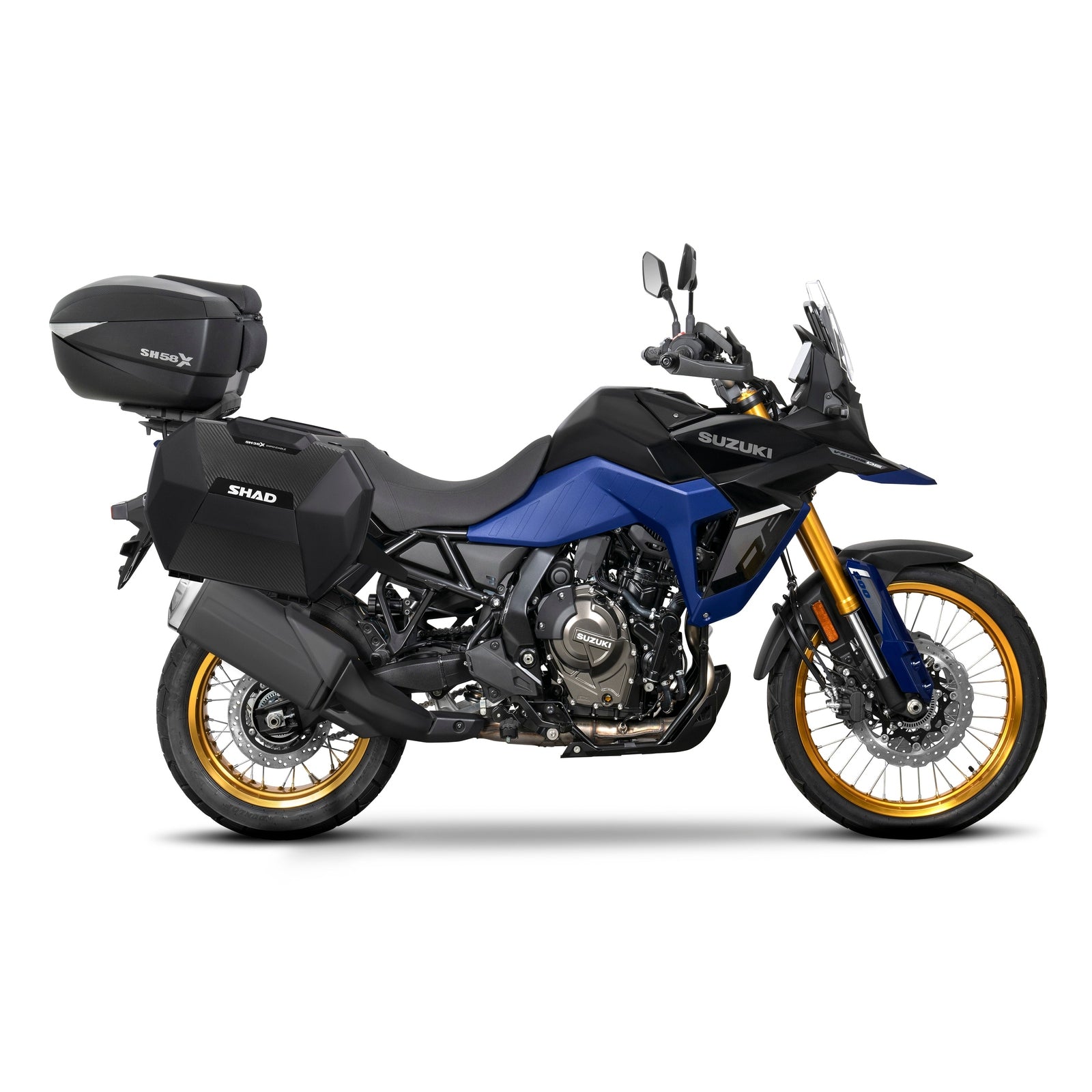 3P System Fixation Latérale Suzuki V - strom 800 SE/DE/TECH - LE PRATIQUE DU MOTARD
