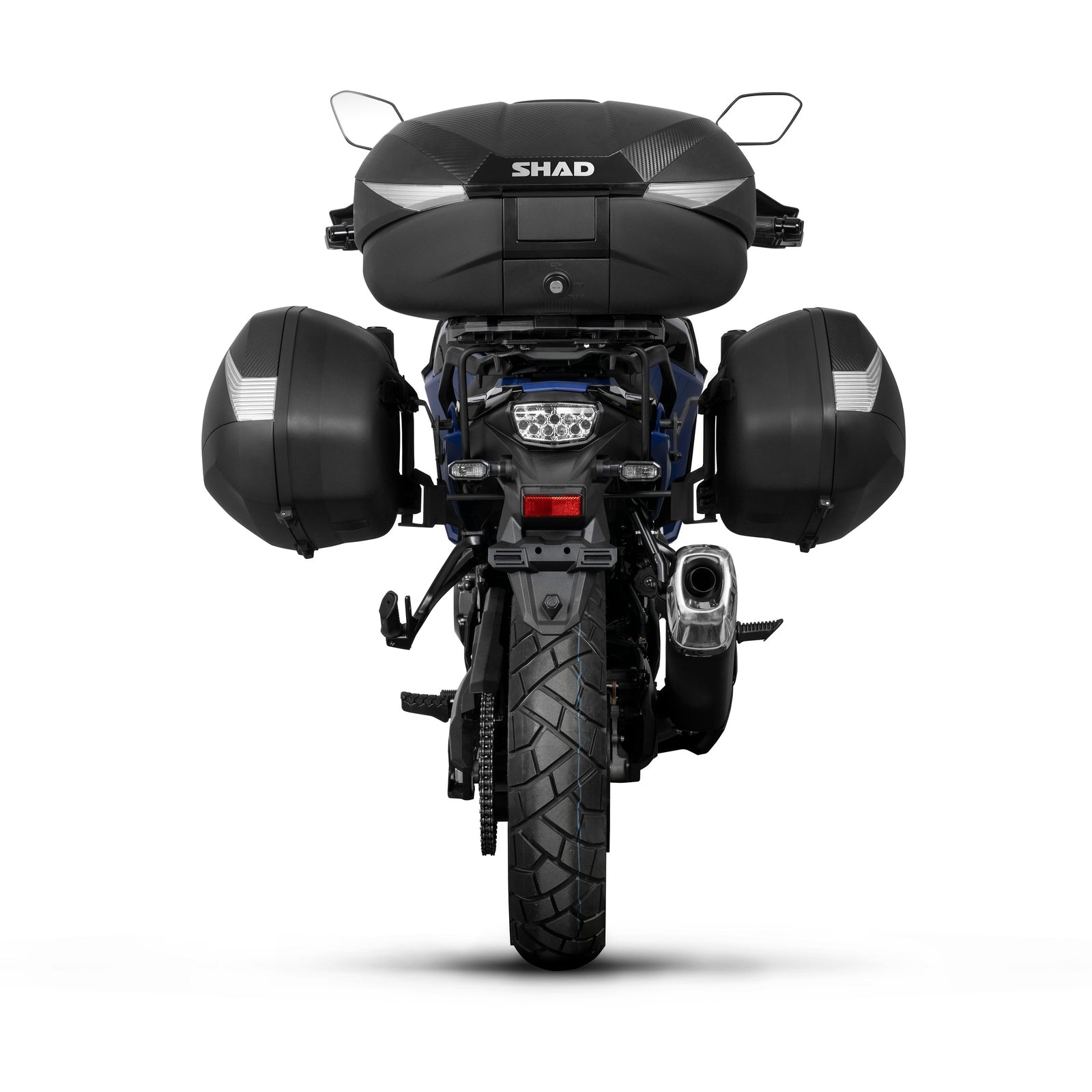 3P System Fixation Latérale Suzuki V - strom 800 SE/DE/TECH - LE PRATIQUE DU MOTARD