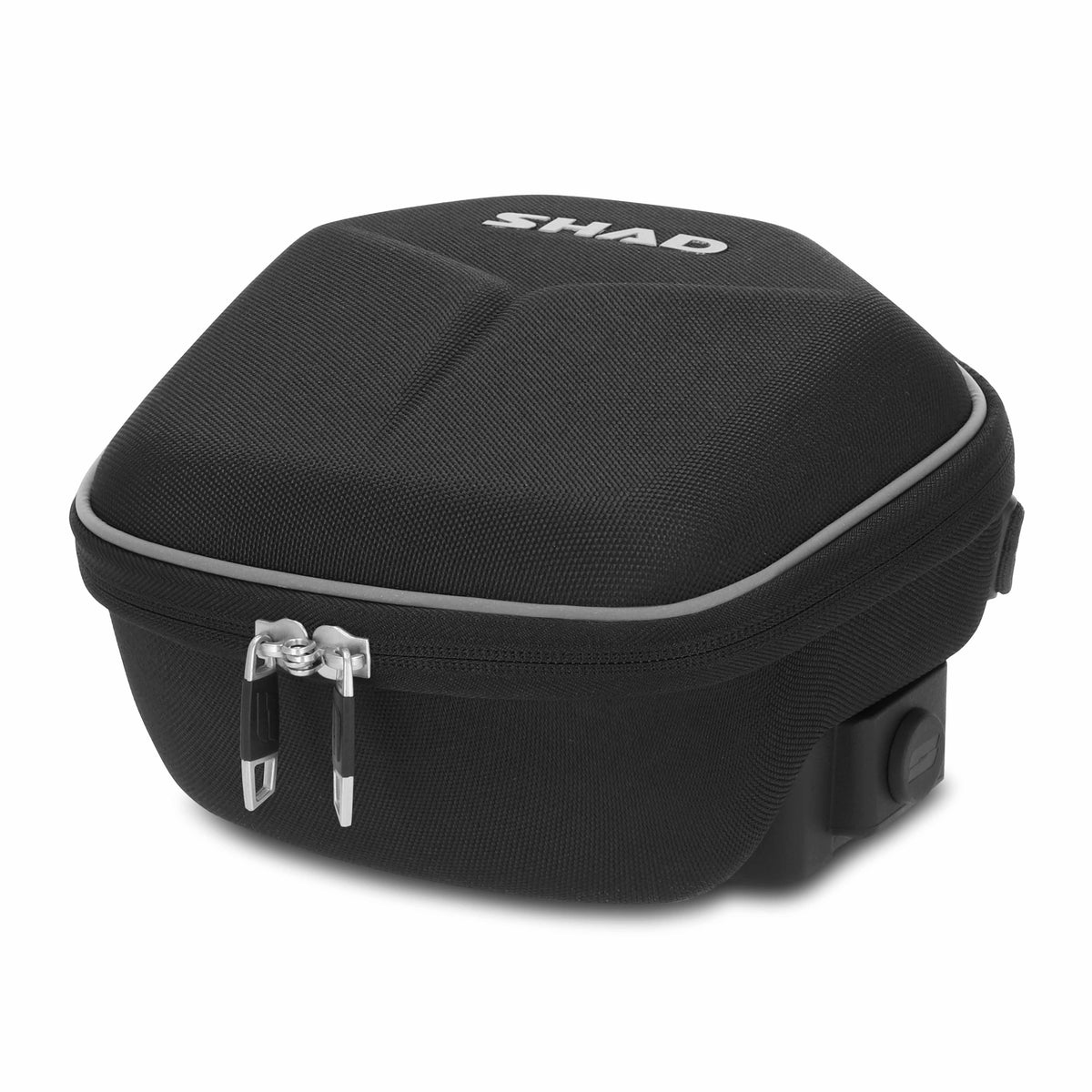 Sacoche de Réservoir SHAD E02C — Sacoche Moto Click System 2L - LE PRATIQUE DU MOTARD
