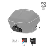 Sacoche de Réservoir SHAD E02C — Sacoche Moto Click System 2L - LE PRATIQUE DU MOTARD