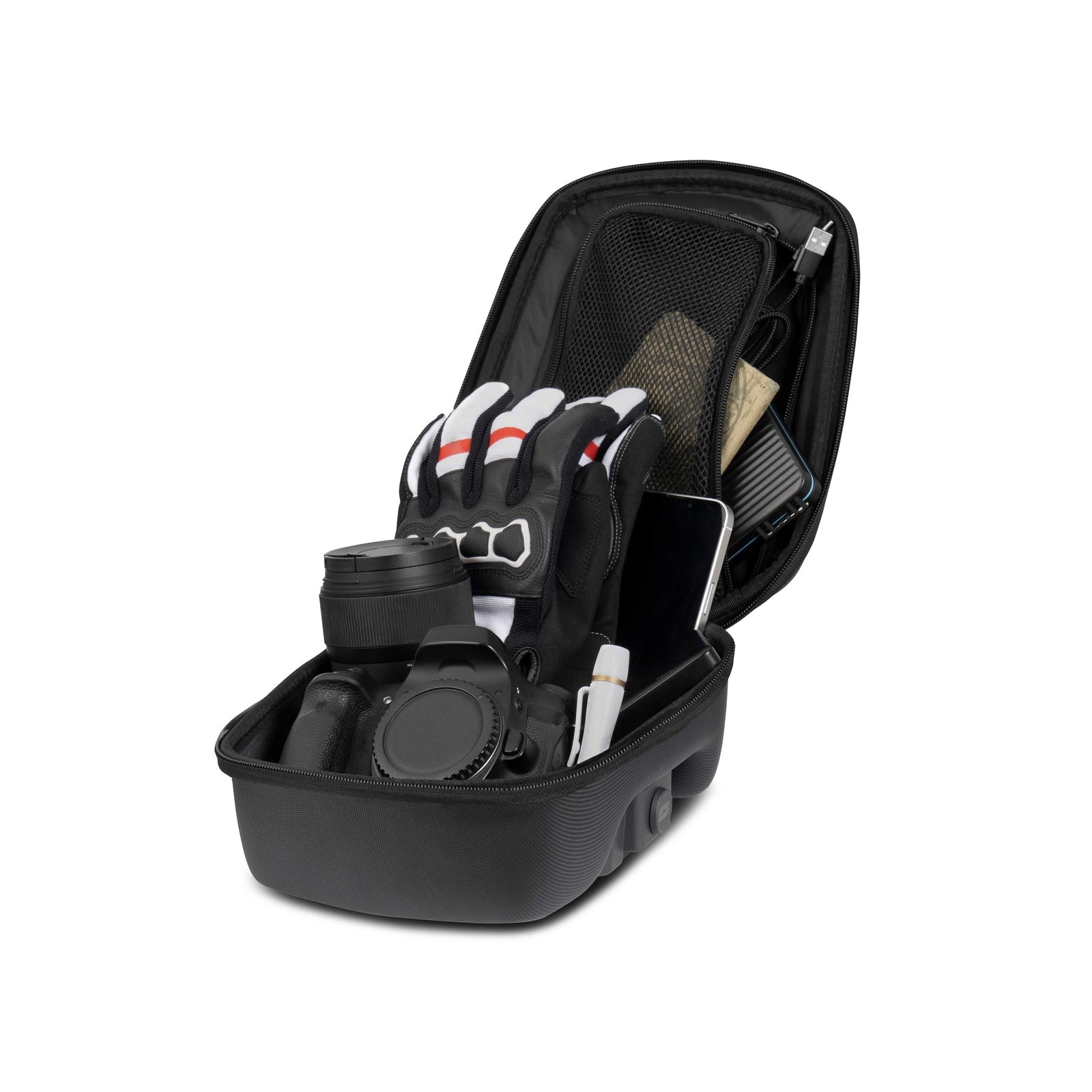 Sacoche Réservoir SHAD E09CM — Sacoche Moto 9L Click + Aimants - LE PRATIQUE DU MOTARD