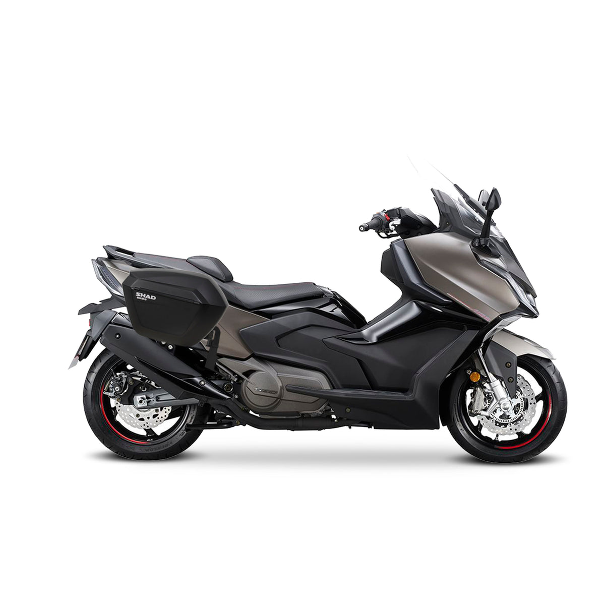 3P System Fixation Latérale Kymco Ak 550 Premium - LE PRATIQUE DU MOTARD