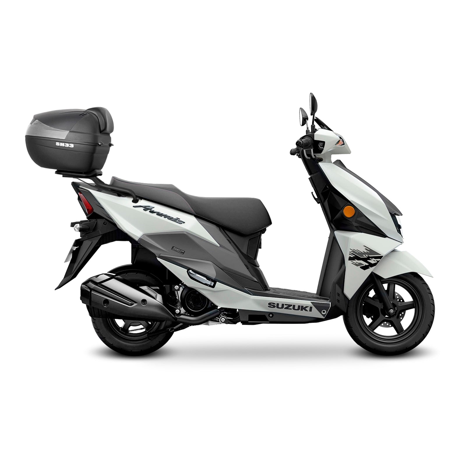 Fixation pour Top Case Suzuki Avenis 125 - LE PRATIQUE DU MOTARD