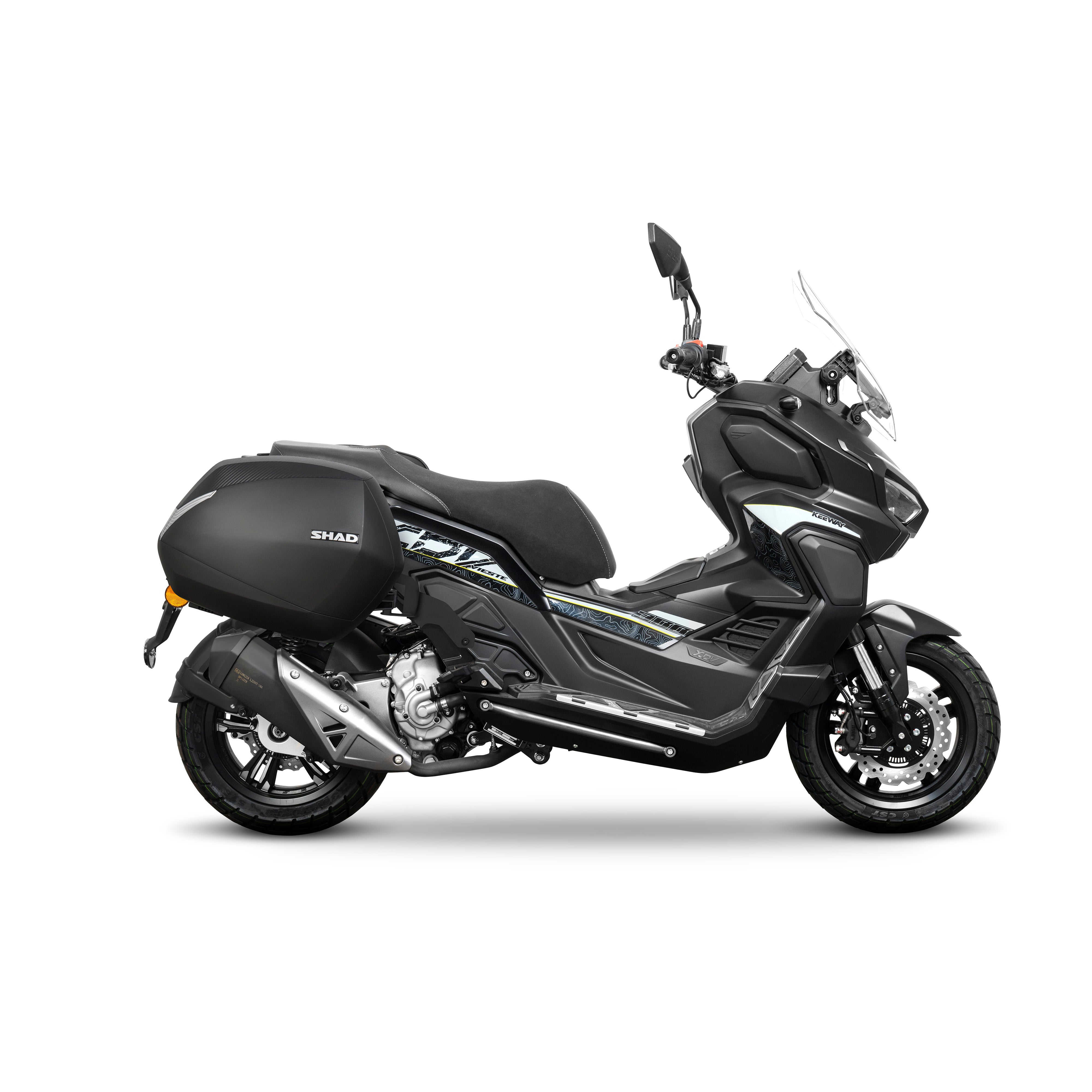 3P System Fixation Latérale Keeway Vieste Xdv 125/300 - LE PRATIQUE DU MOTARD
