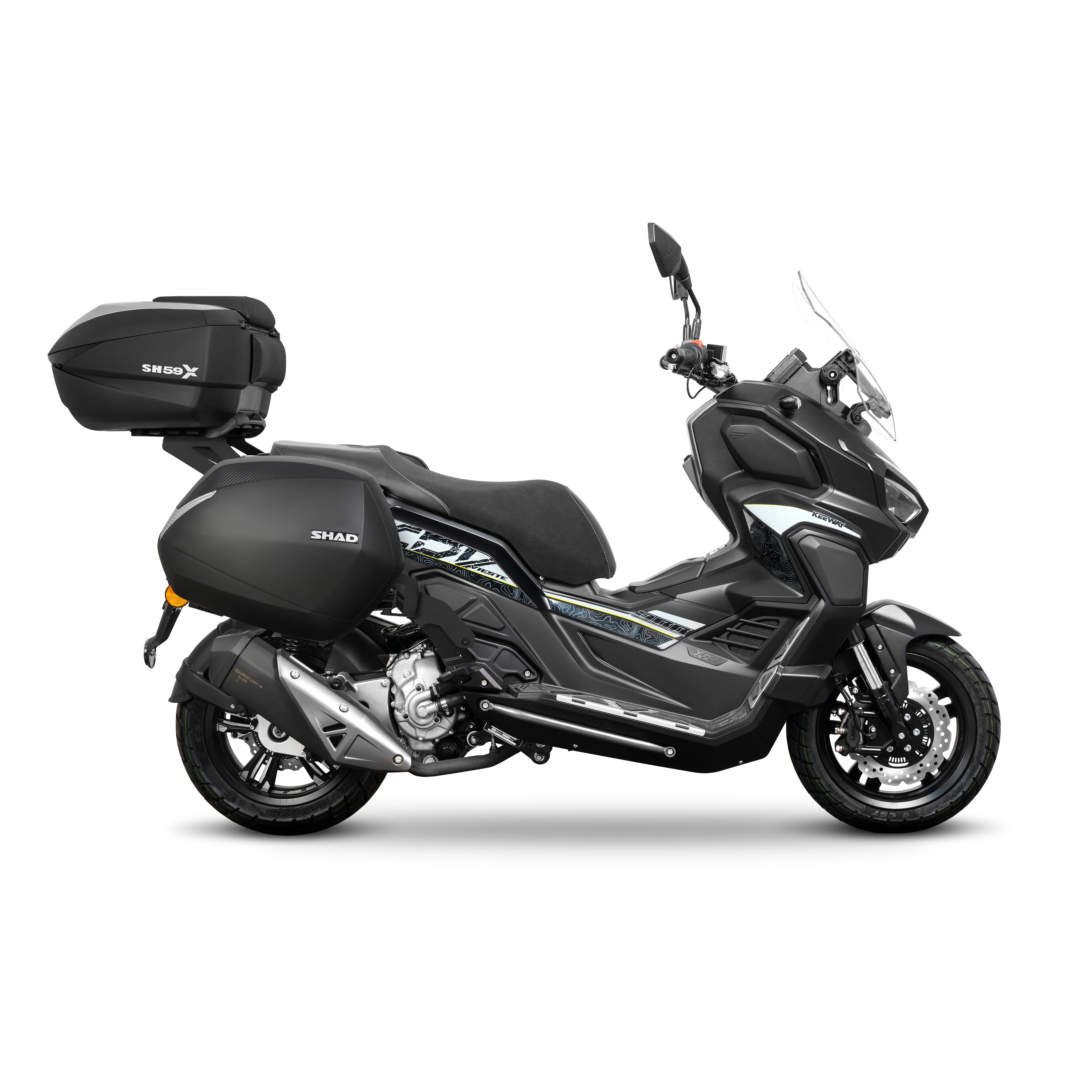 3P System Fixation Latérale Keeway Vieste Xdv 125/300 - LE PRATIQUE DU MOTARD