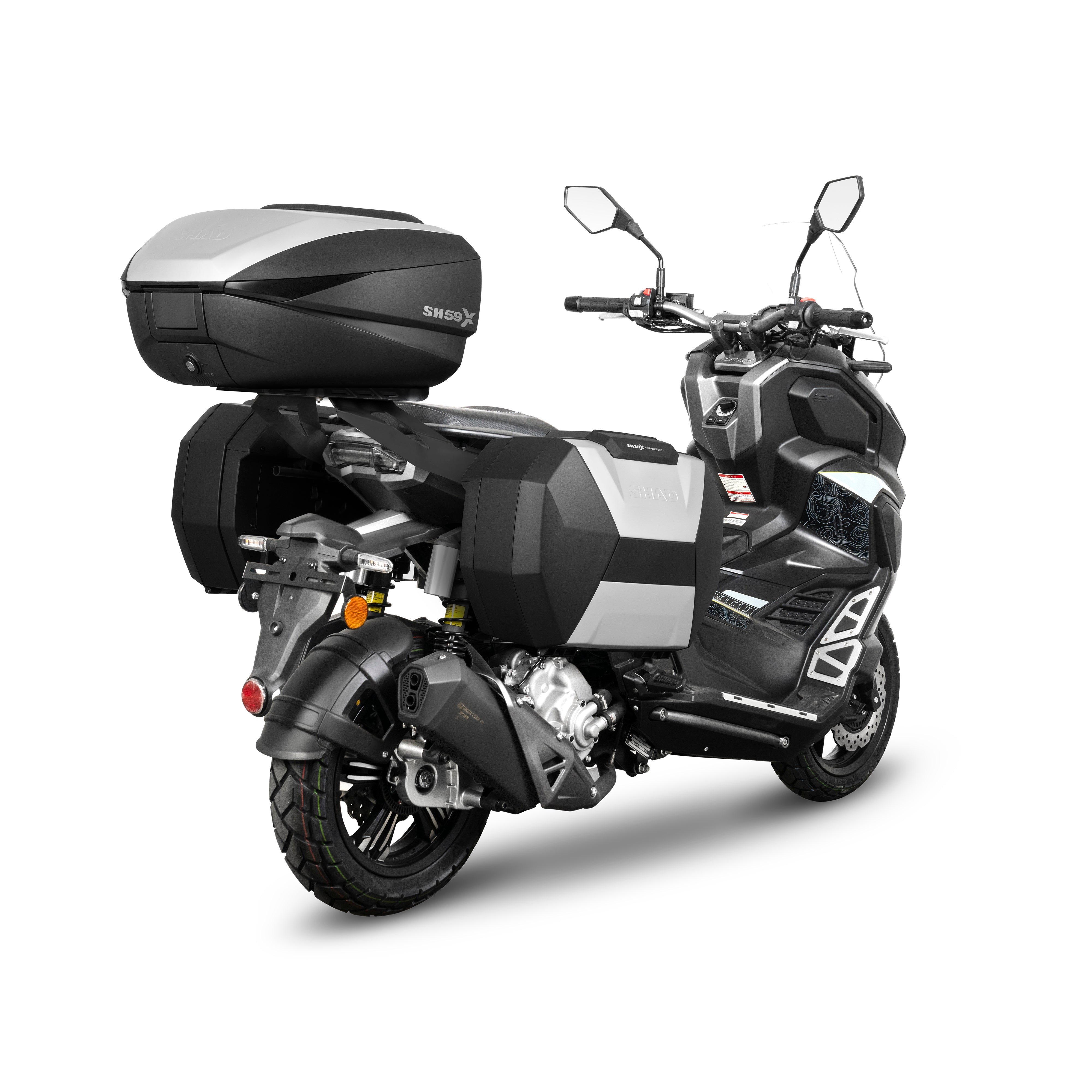 3P System Fixation Latérale Keeway Vieste Xdv 125/300 - LE PRATIQUE DU MOTARD