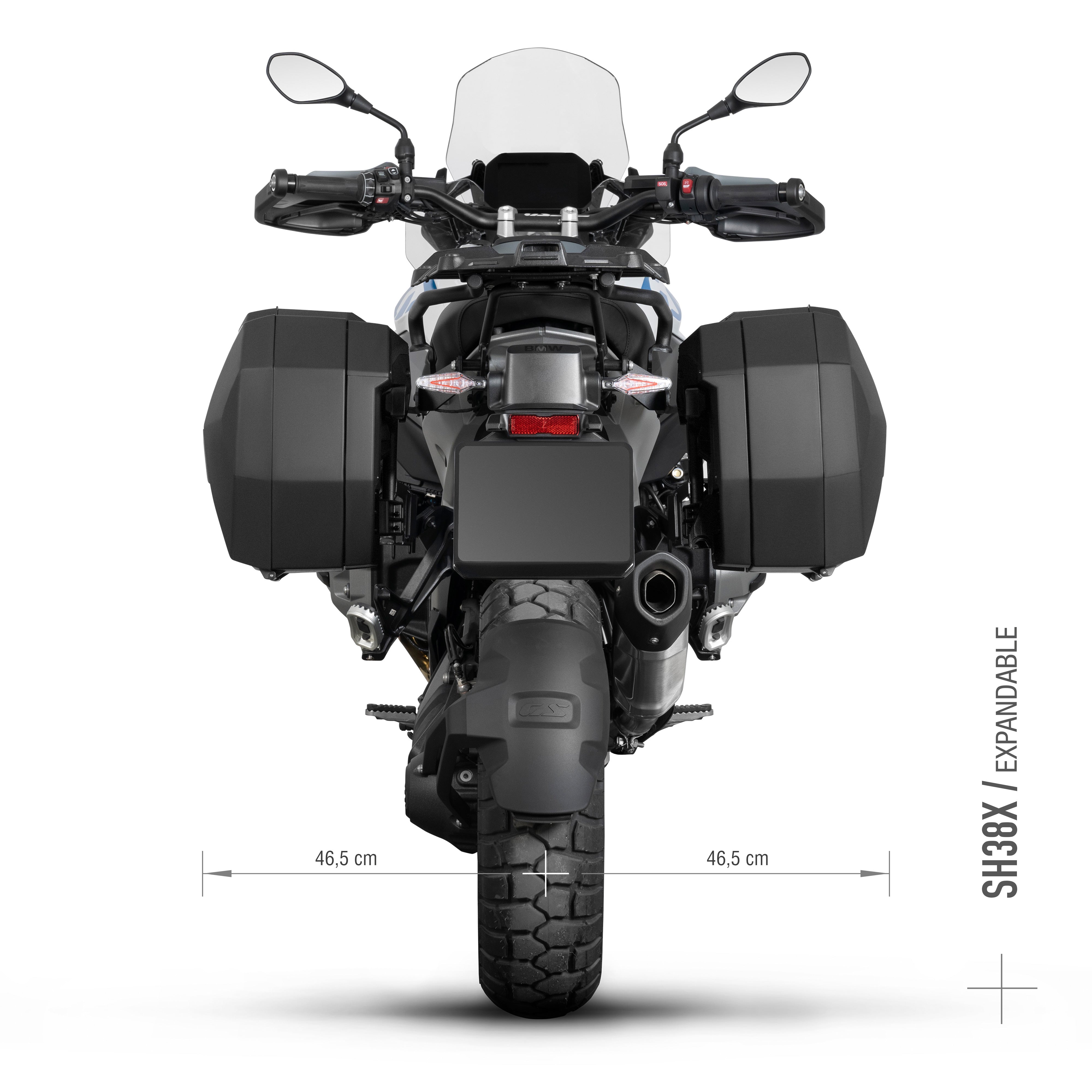3P System Fixation Latérale BMW R1300gs - LE PRATIQUE DU MOTARD