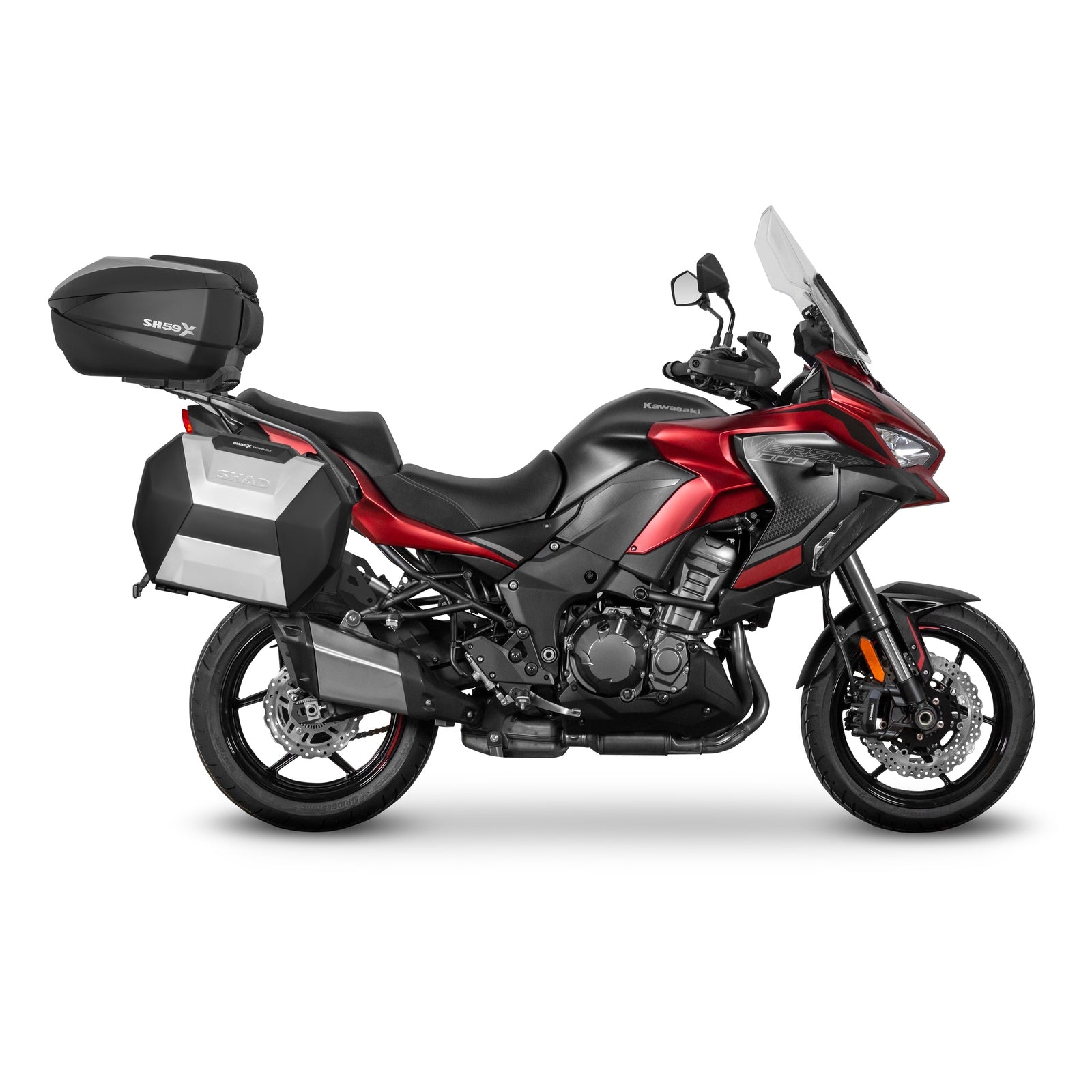 3P System Fixation Latérale Kawasaki Versys 1000/1100 - LE PRATIQUE DU MOTARD