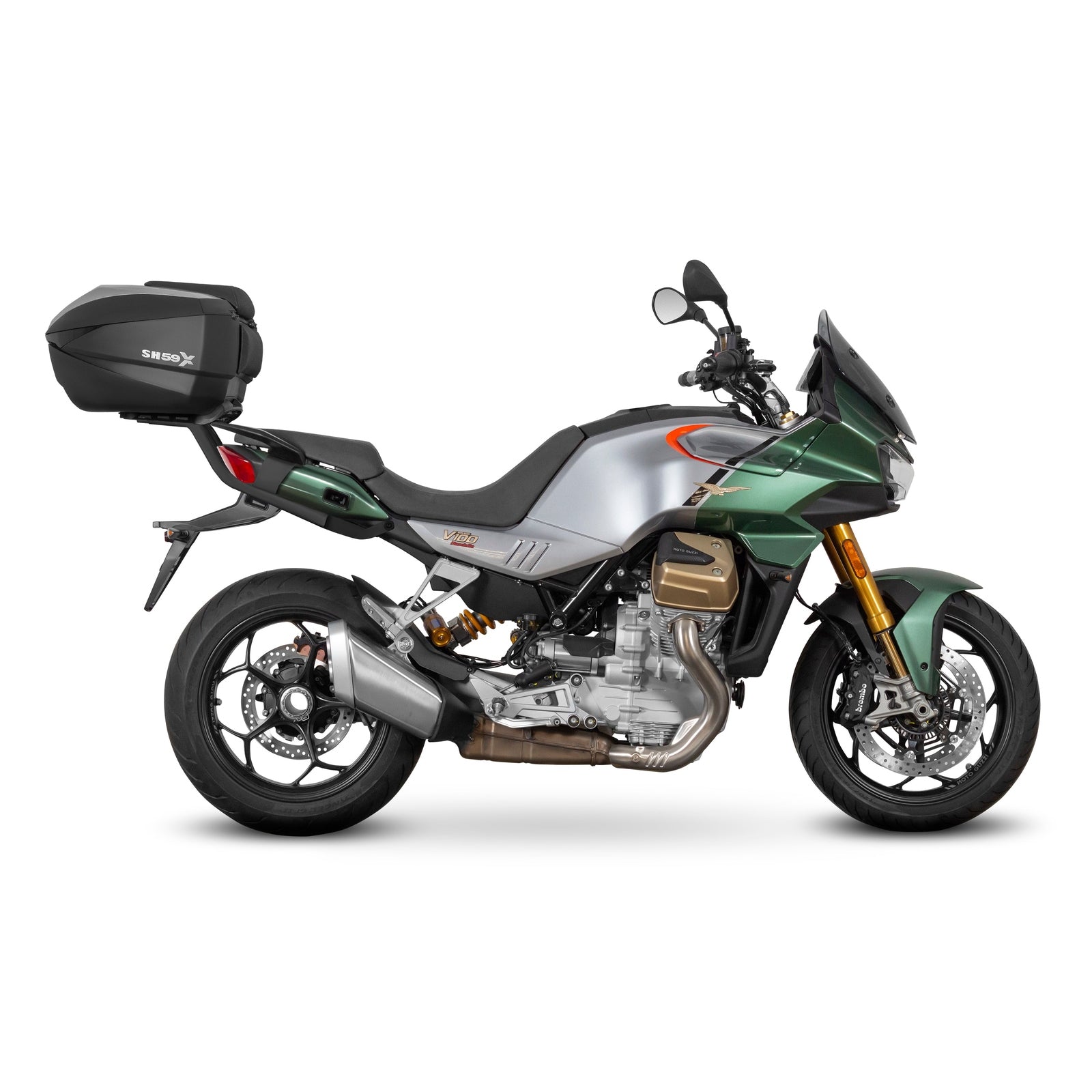 Fixation pour Top Case Moto Guzzi V100 Mandello - LE PRATIQUE DU MOTARD