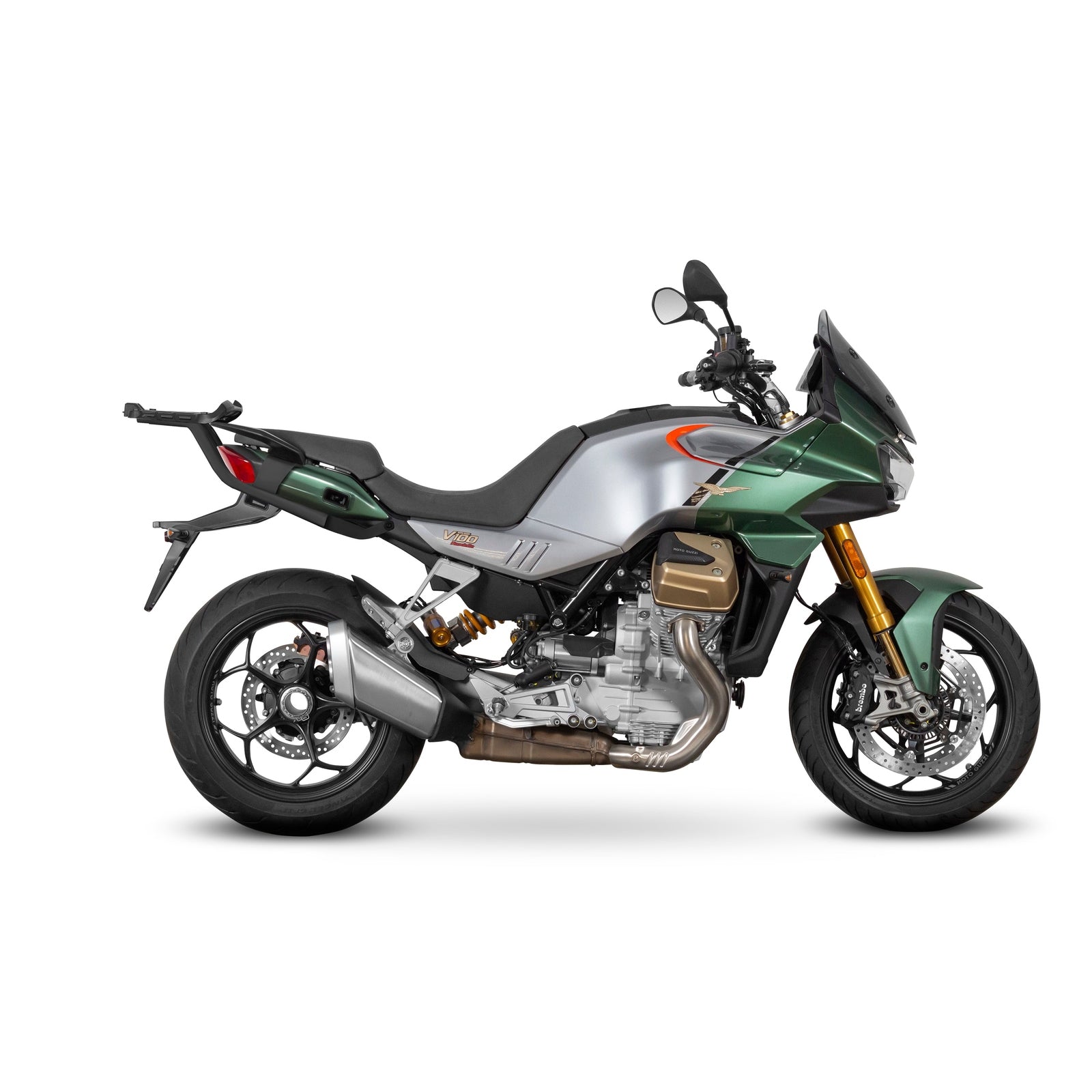 Fixation pour Top Case Moto Guzzi V100 Mandello - LE PRATIQUE DU MOTARD