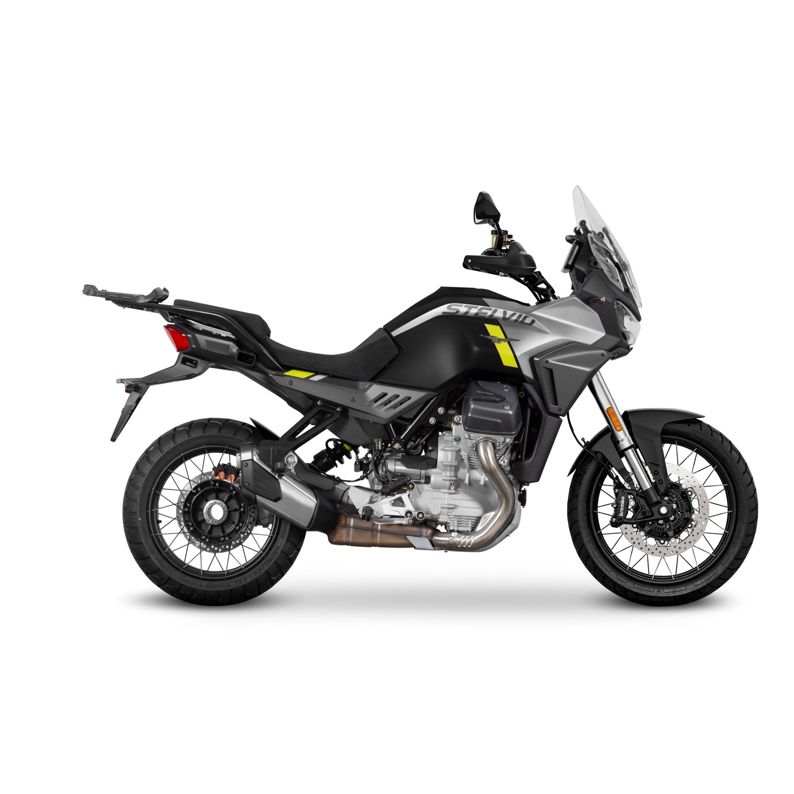 Fixation pour Top Case Moto Guzzi Stelvio 1000 - LE PRATIQUE DU MOTARD