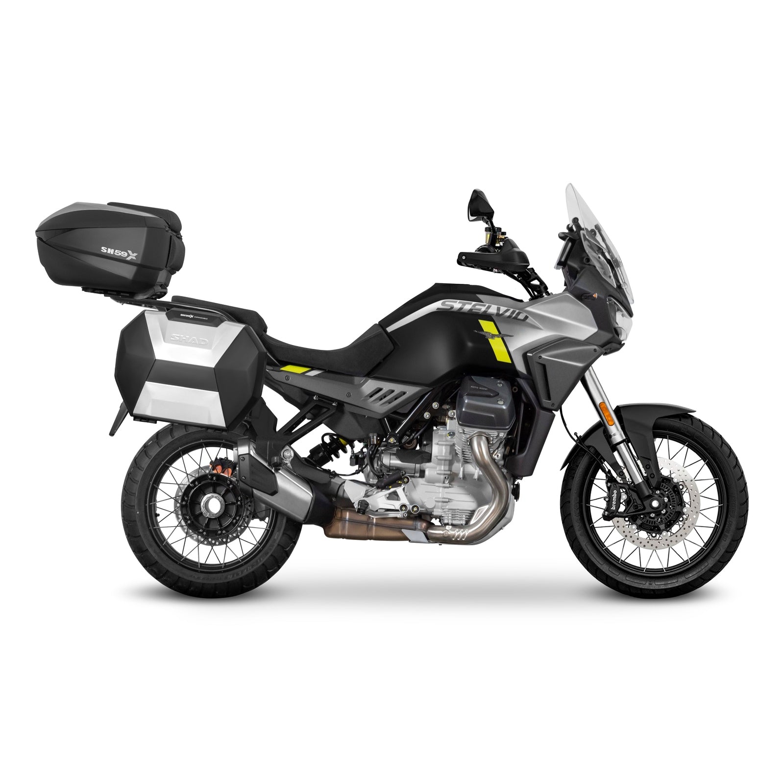 Fixation pour Top Case Moto Guzzi Stelvio 1000 - LE PRATIQUE DU MOTARD