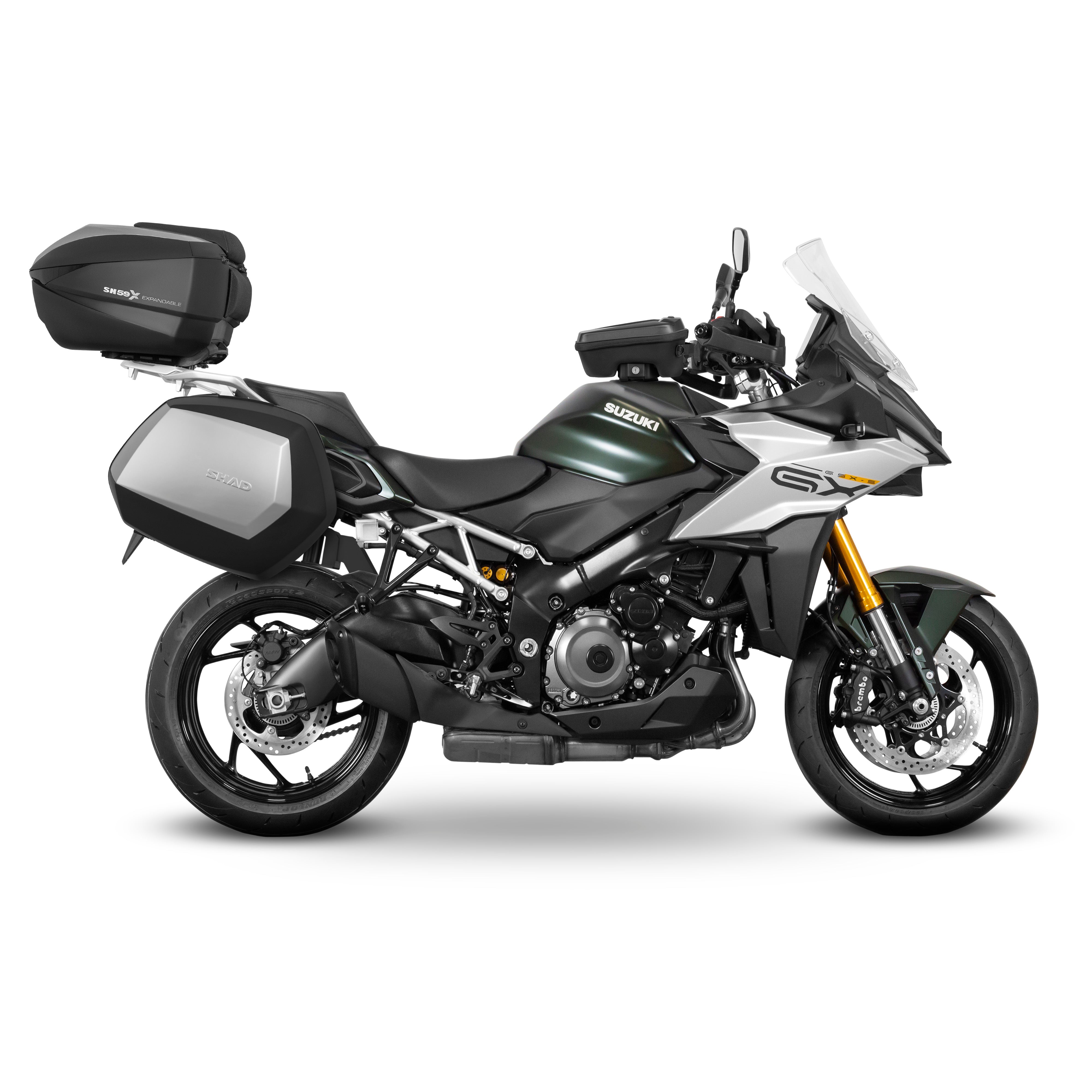 Fixation pour Top Case Suzuki Gsx - s1000gx - LE PRATIQUE DU MOTARD