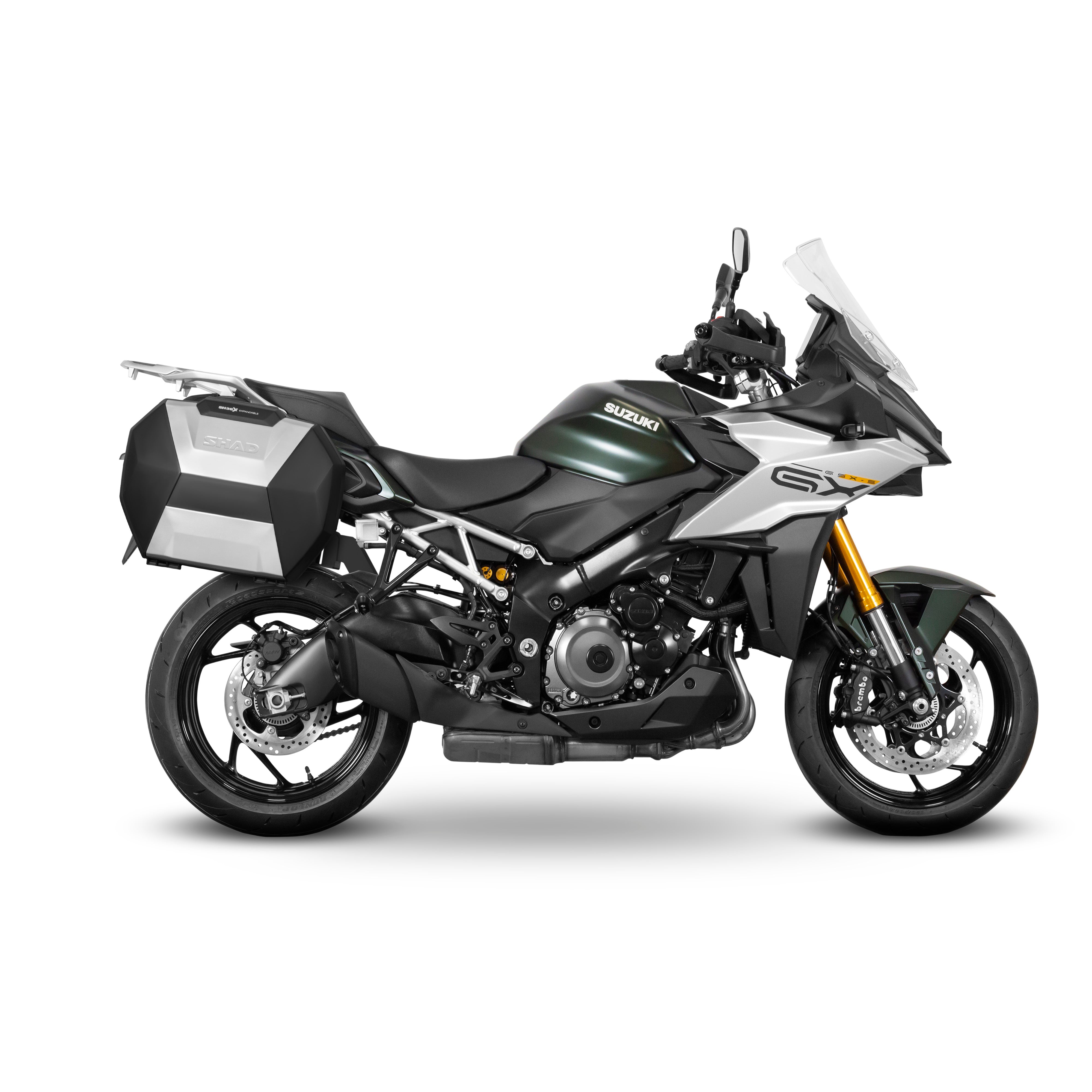 3P System Fixation Latérale Suzuki Gsx - s1000gx - LE PRATIQUE DU MOTARD