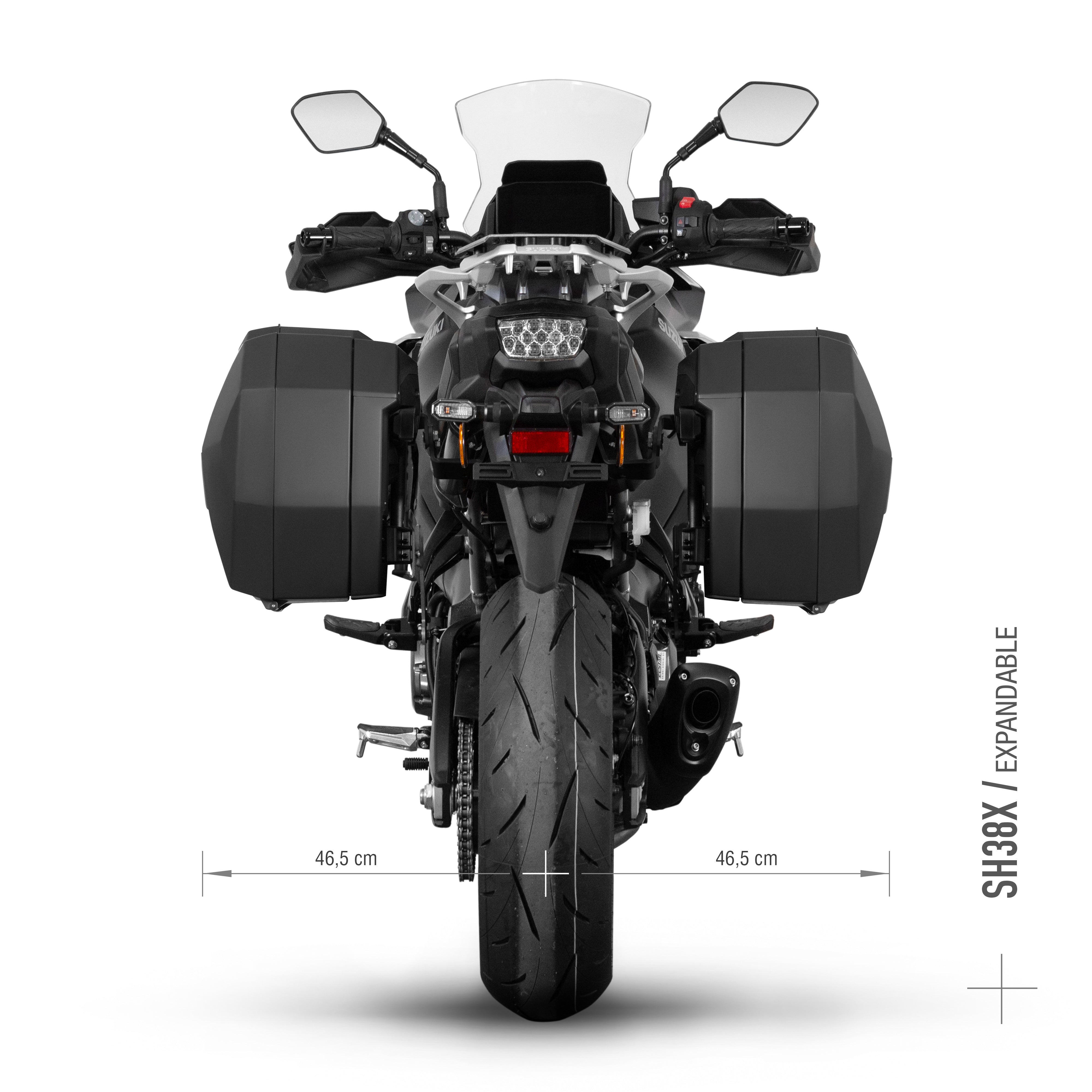 3P System Fixation Latérale Suzuki Gsx - s1000gx - LE PRATIQUE DU MOTARD