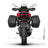 3P System Fixation Latérale Honda Nx 500 / CB500X - LE PRATIQUE DU MOTARD
