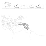 Fixation de Sacoche de Réservoir Click System Kove 800 X Pro Adventure - LE PRATIQUE DU MOTARD