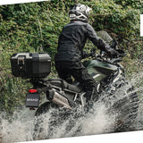 Top Case SHAD TR46 Terra — Top Case Adventure Aluminium 46L - LE PRATIQUE DU MOTARD