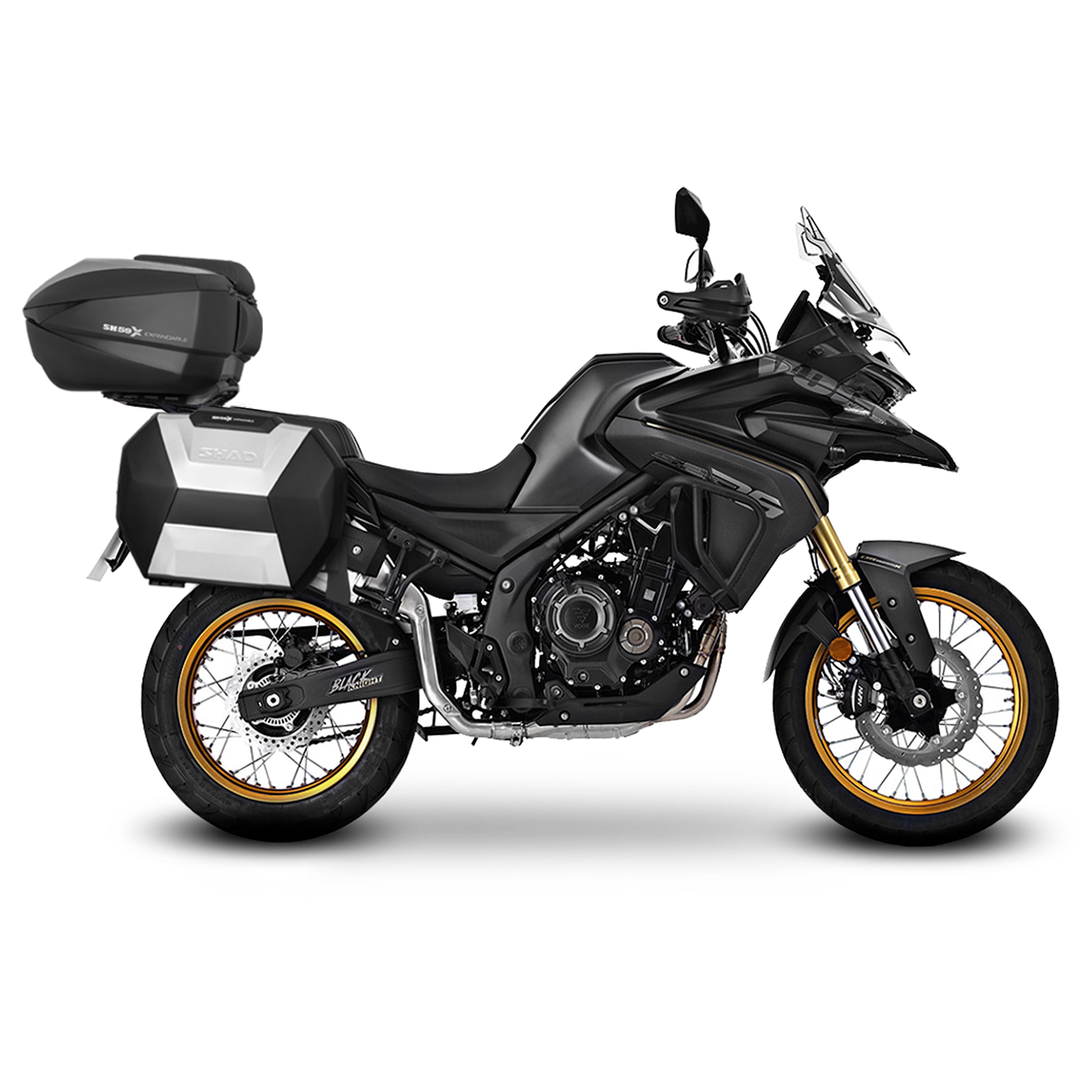 Fixation pour Top Case Voge Dsx 525 Black KNIGHT/DSX625/DS800 Rally - LE PRATIQUE DU MOTARD