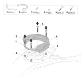 Fixation de Sacoche de Réservoir Click System BMW R1300gs Adventure - LE PRATIQUE DU MOTARD