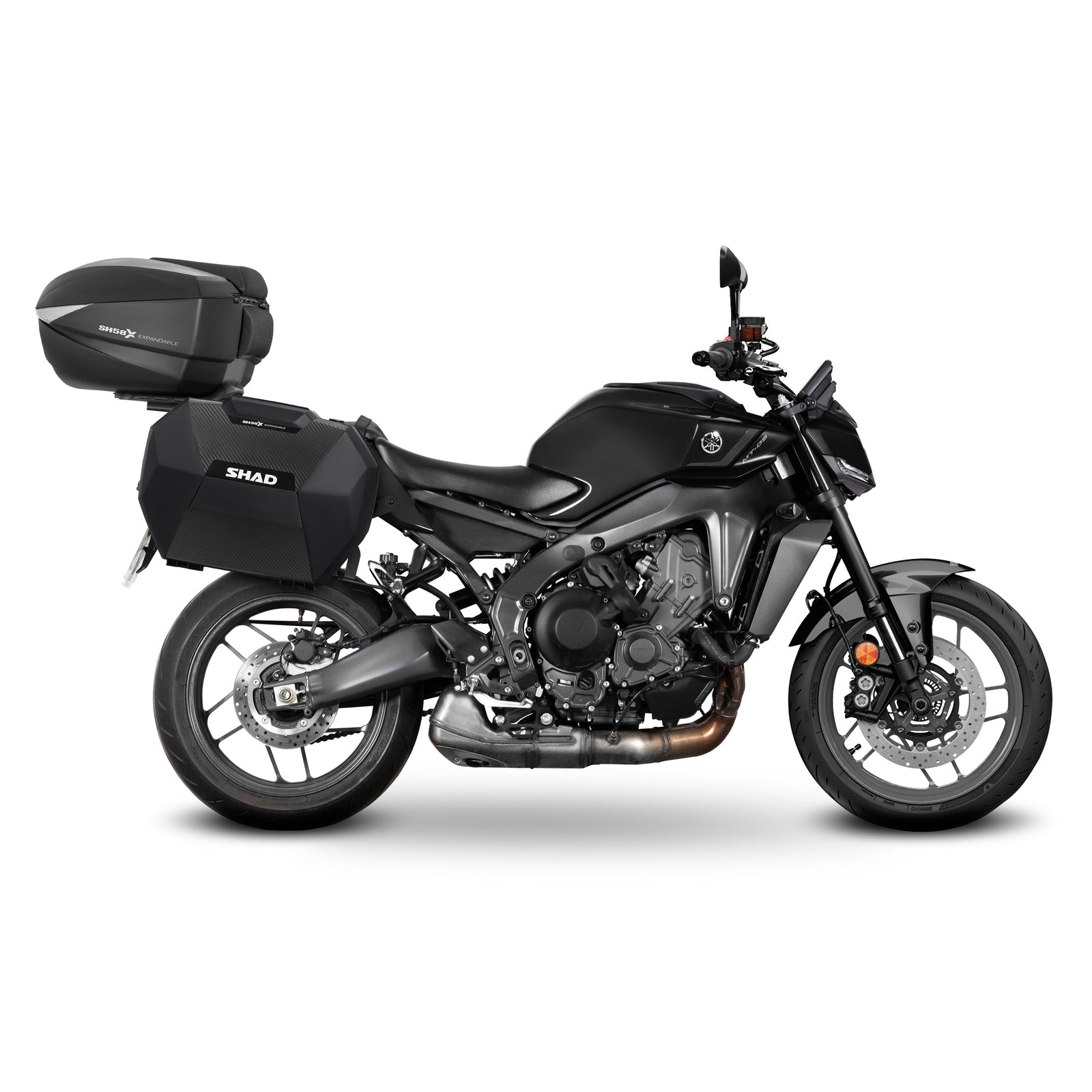 3P System Fixation Latérale Yamaha MT09 - LE PRATIQUE DU MOTARD