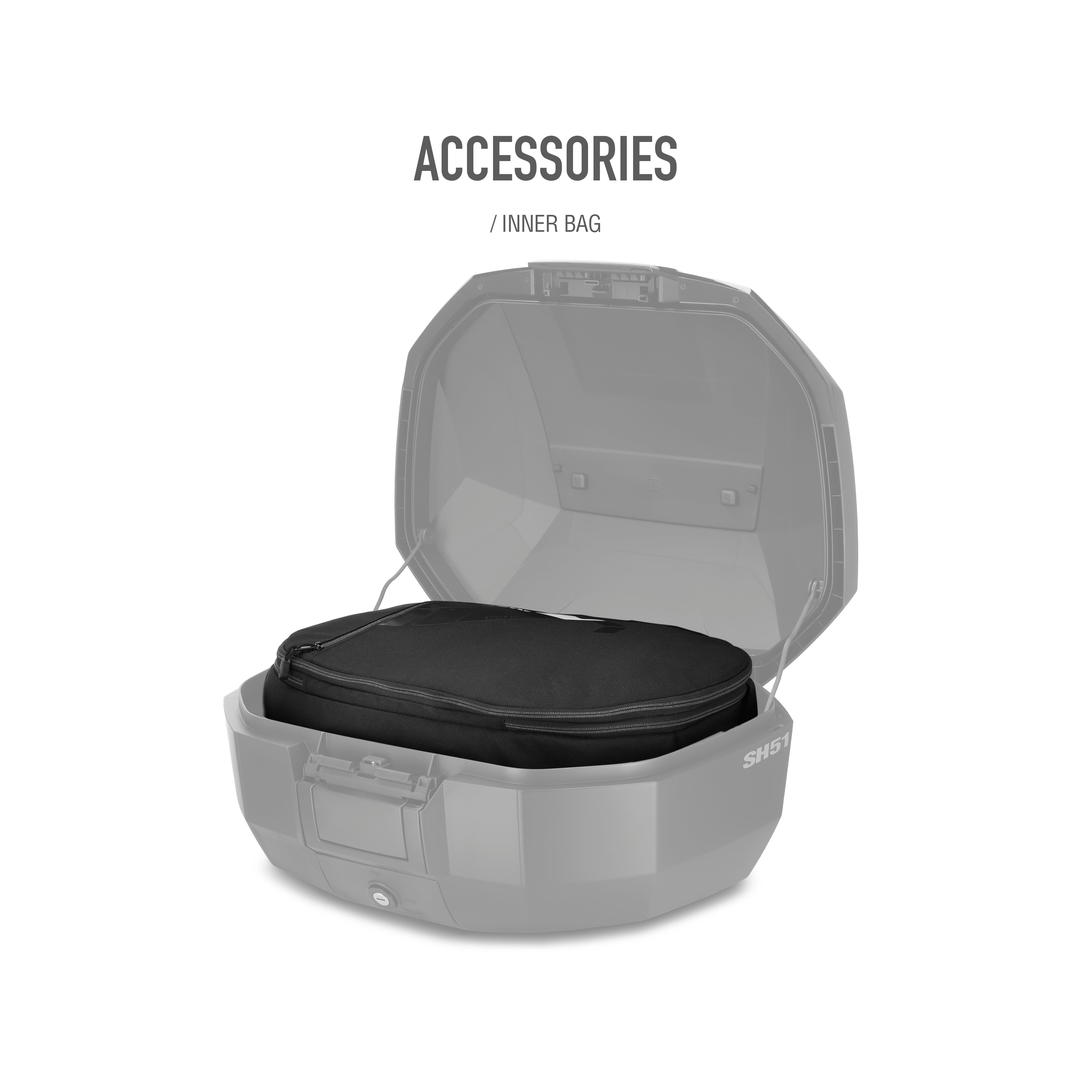 Top Case SHAD SH51 Aluminium — Top Case Moto 51L Grand Volume Alu - LE PRATIQUE DU MOTARD