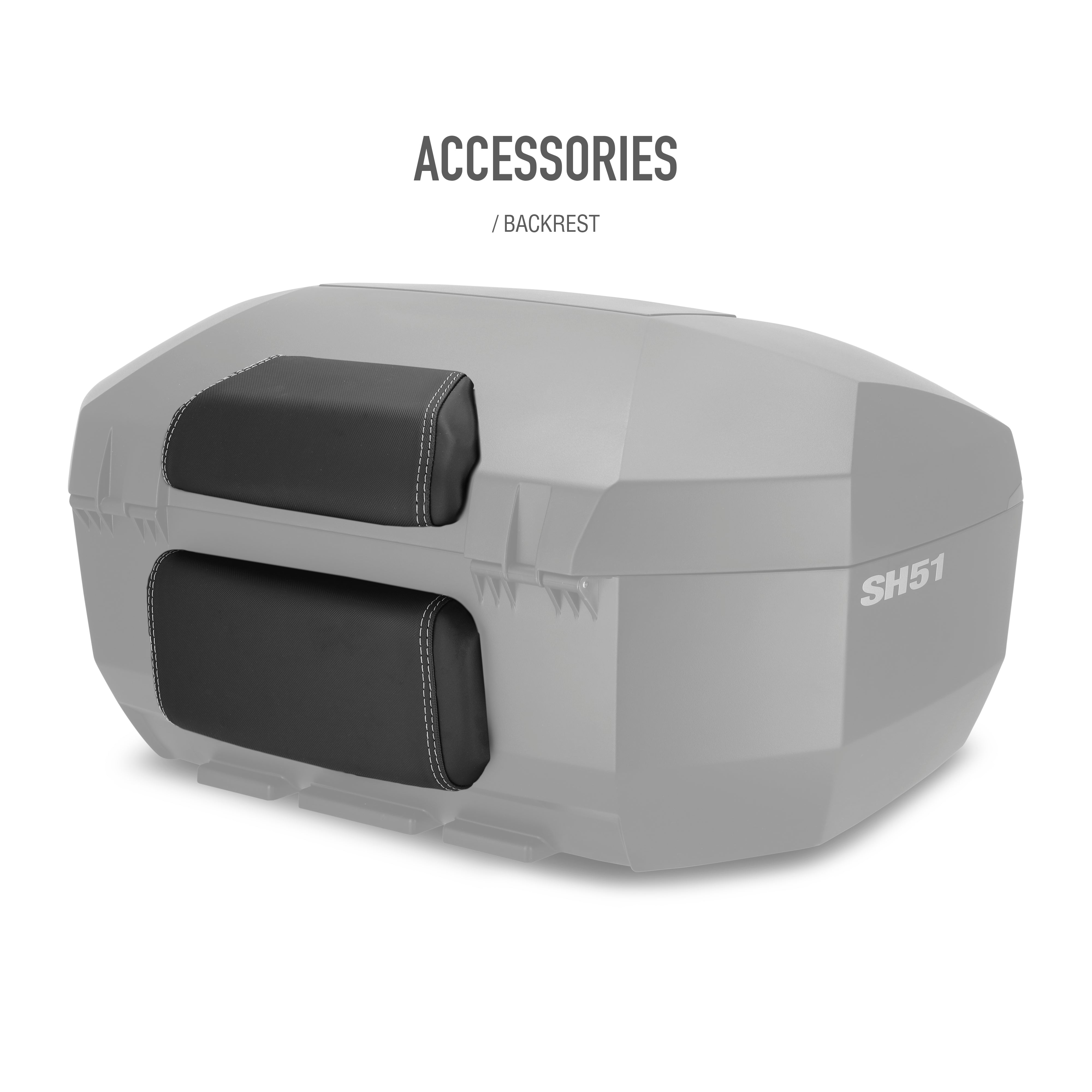 Top Case SHAD SH51 Carbon — Top Case Moto 51L Grand Volume Carbone - LE PRATIQUE DU MOTARD