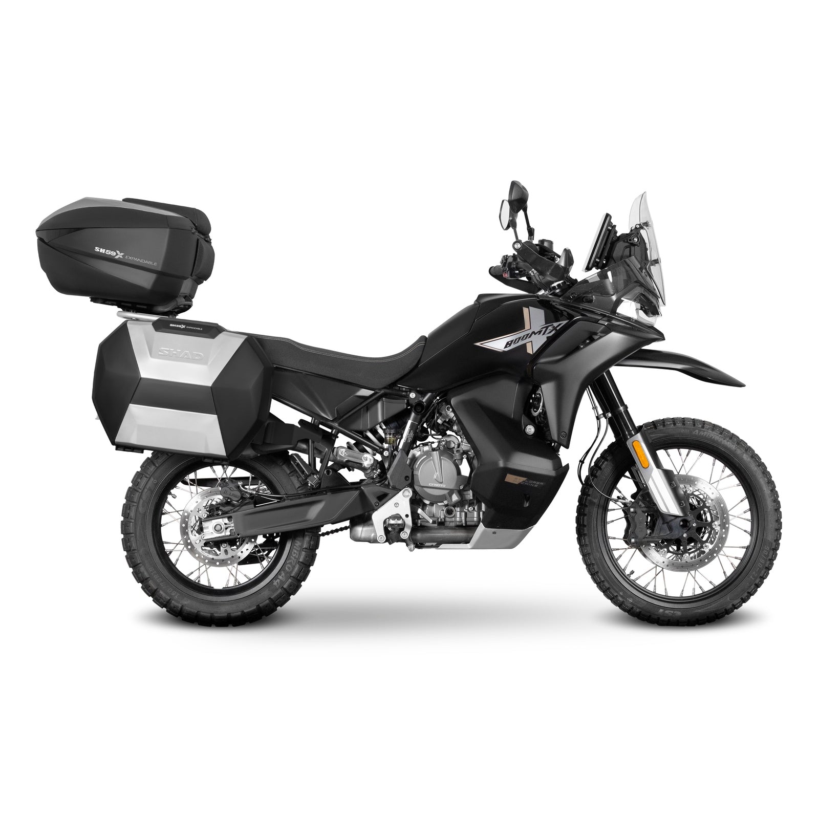 3P System Fixation Latérale Cf Moto 800 Mtx - LE PRATIQUE DU MOTARD