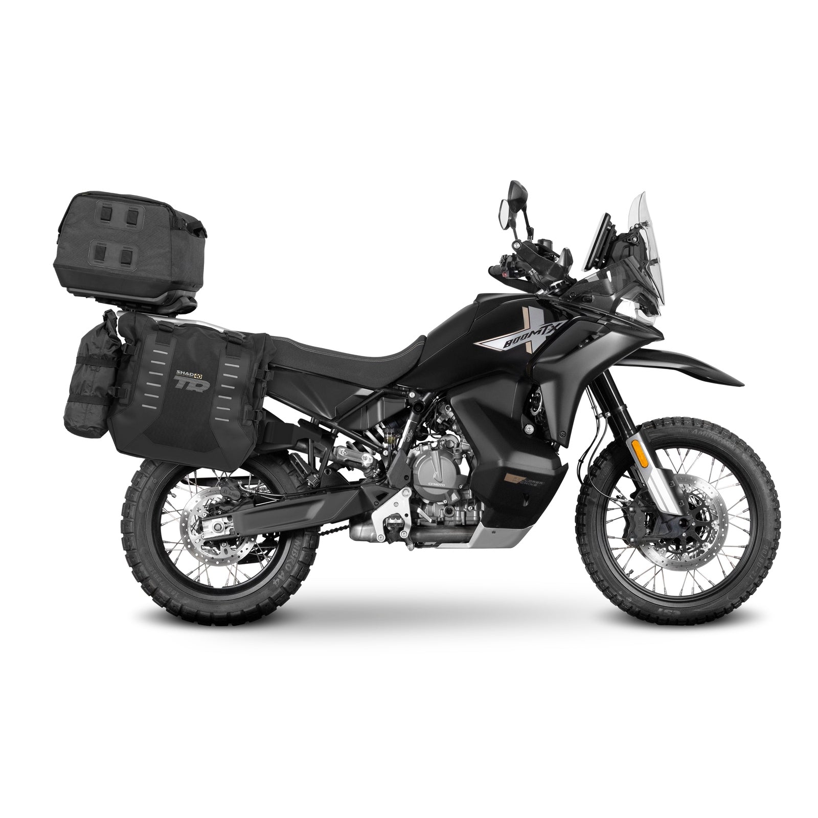 3P System Fixation Latérale Cf Moto 800 Mtx - LE PRATIQUE DU MOTARD