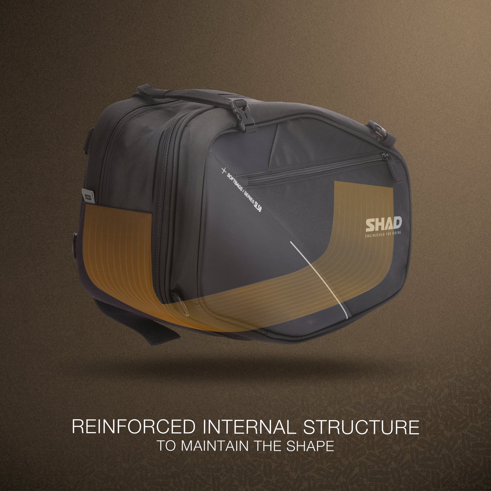 Sacoches Latérales SHAD SL58 — Paire Sacoches Souples Moto 2×16L - LE PRATIQUE DU MOTARD
