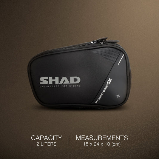 Sacoche de Jambe SHAD SL05 — Sacoche Moto Cuisse Grande - LE PRATIQUE DU MOTARD