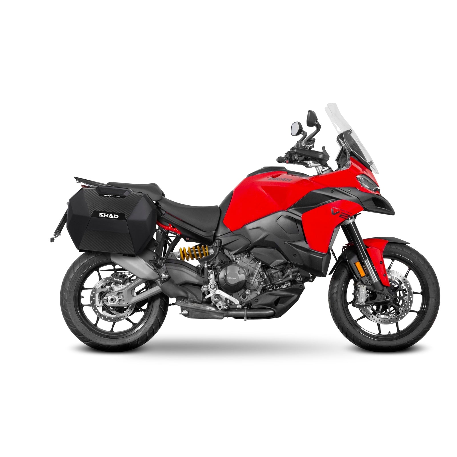 3P System Fixation Latérale Ducati Multistrada V2 - LE PRATIQUE DU MOTARD