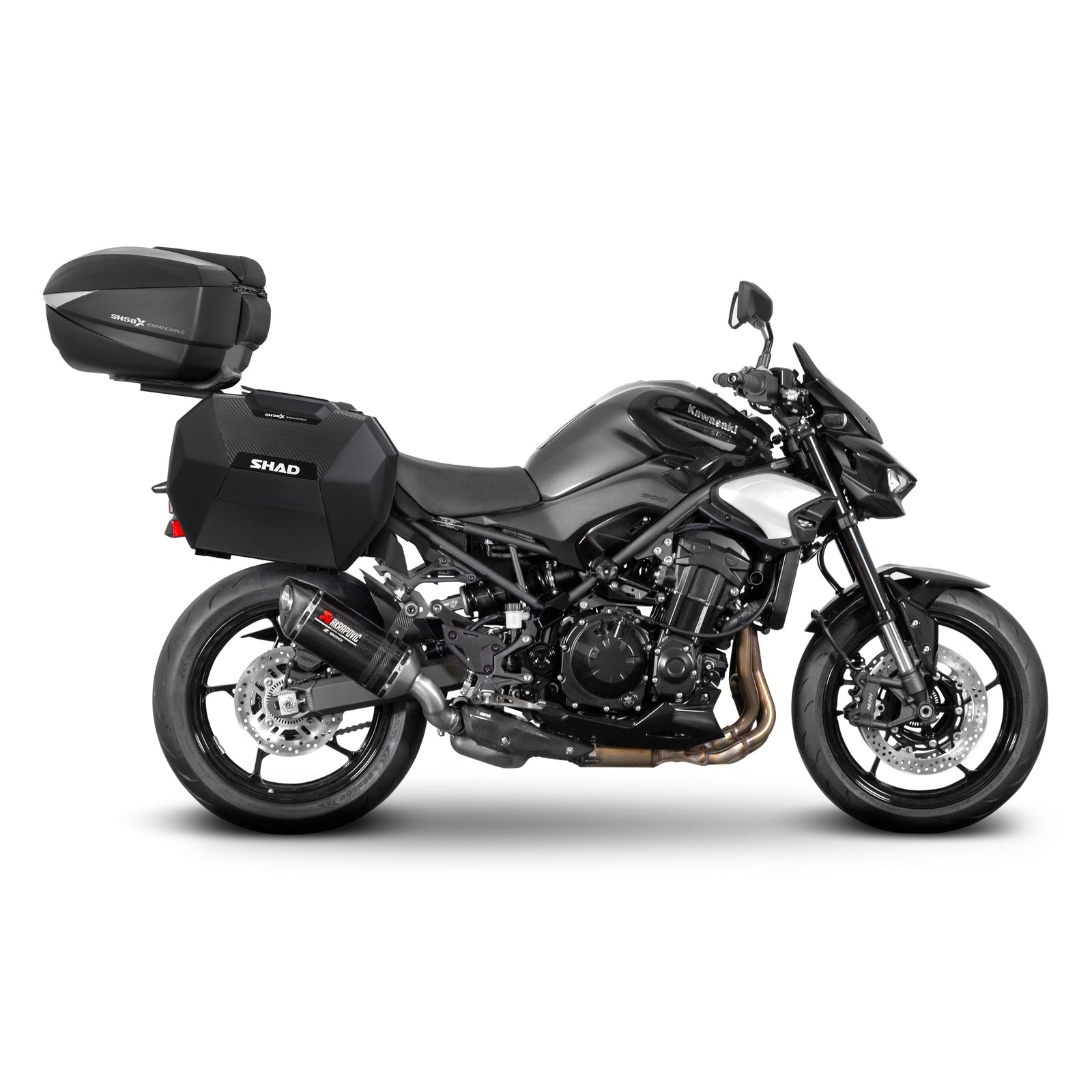 Fixation pour Top Case Kawasaki Z900 - LE PRATIQUE DU MOTARD