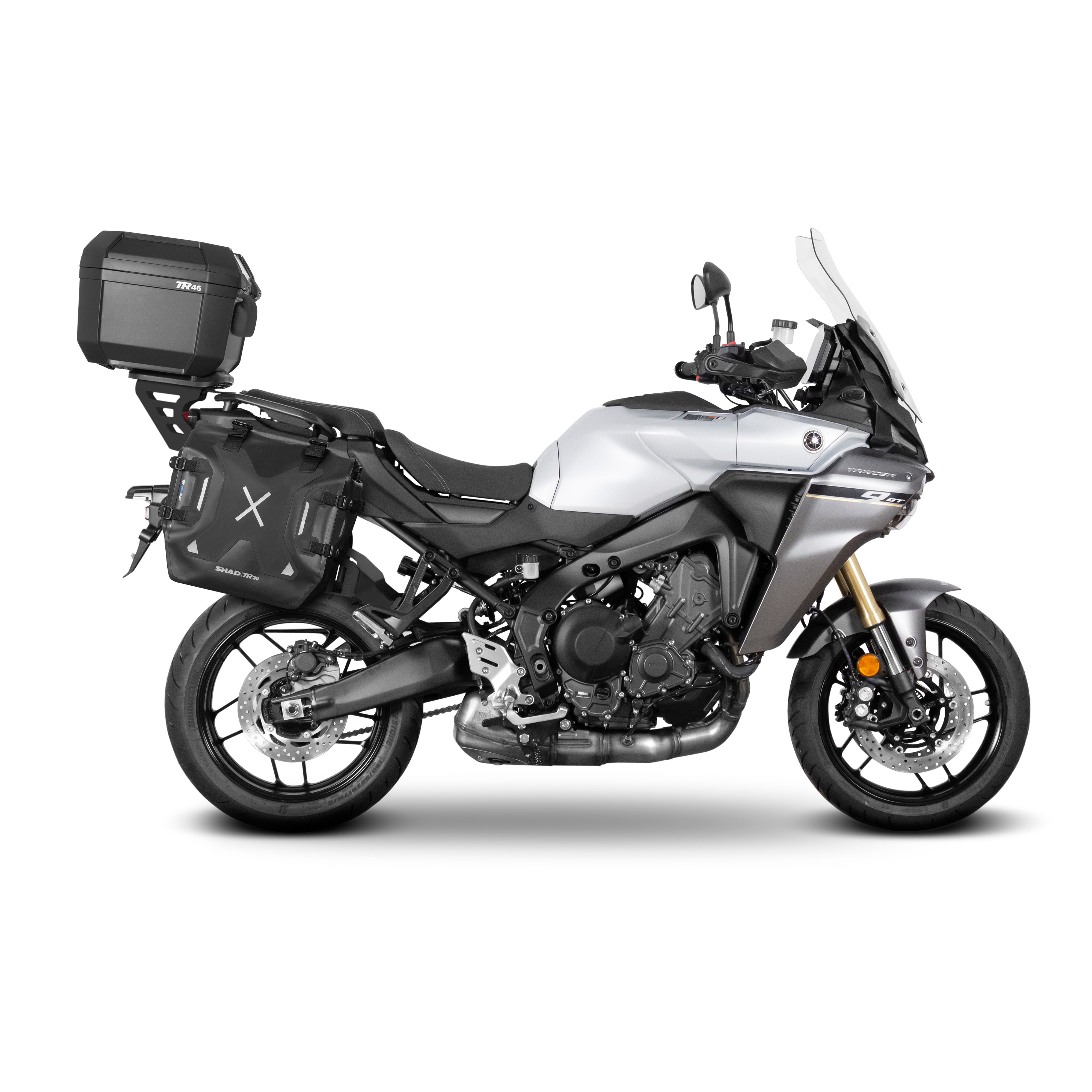 4P System Fixation Latérale Yamaha Tracer 9 - LE PRATIQUE DU MOTARD