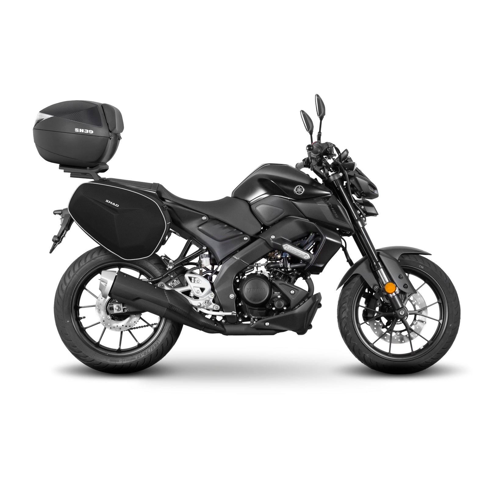 Fixation pour Top Case Yamaha MT125 - LE PRATIQUE DU MOTARD