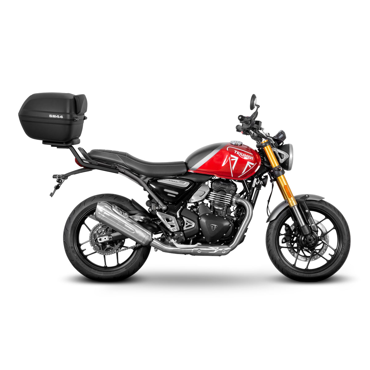 Fixation pour Top Case Triumph Speed 400 - LE PRATIQUE DU MOTARD
