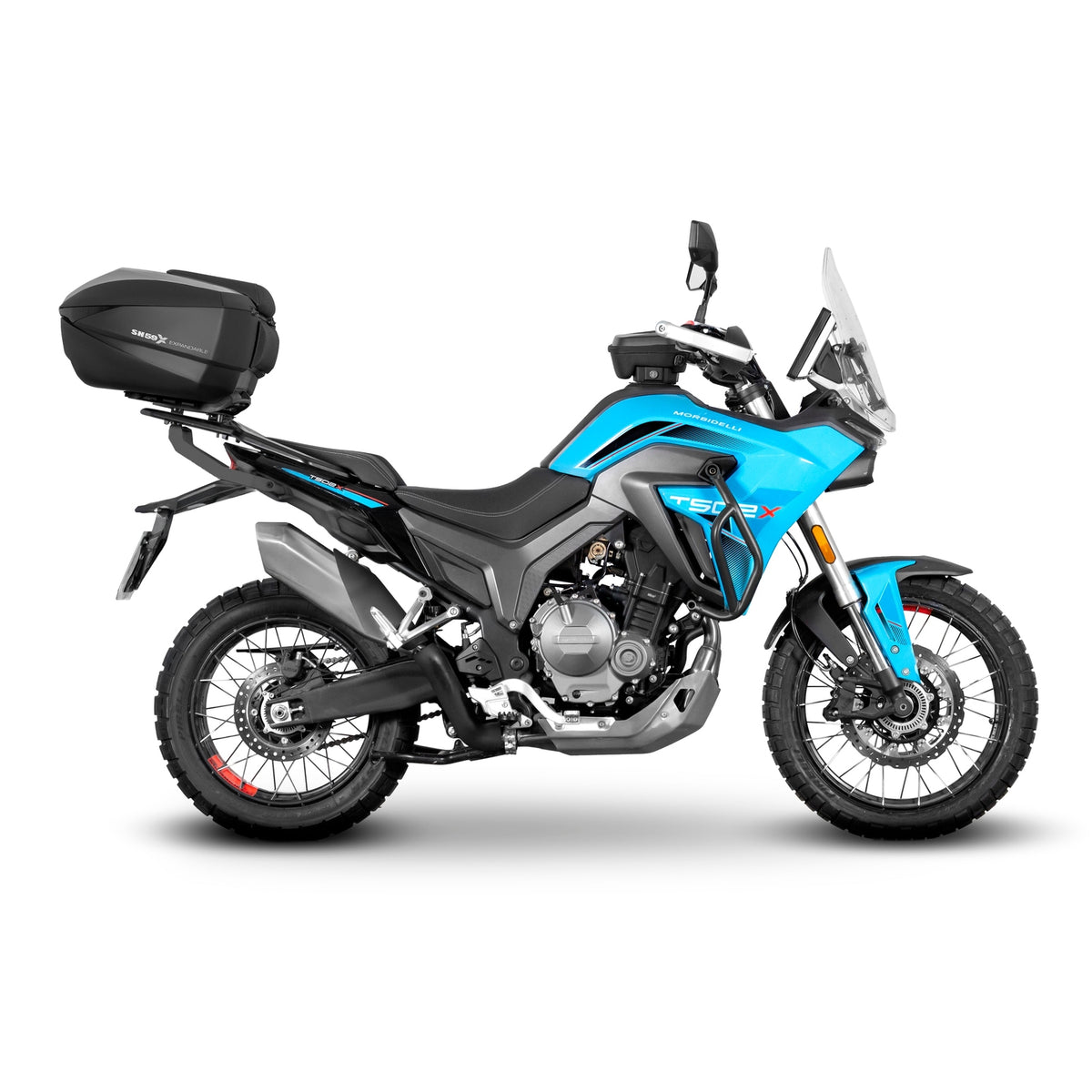Fixation pour Top Case Morbidelli T502X - LE PRATIQUE DU MOTARD