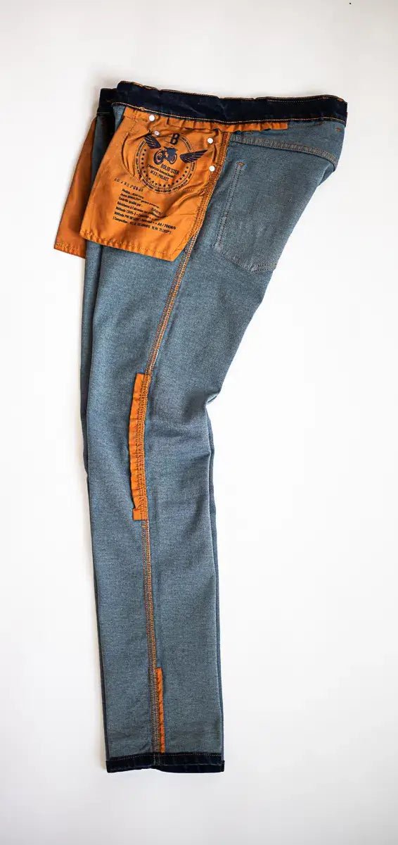 Jean Moto Homme ARMALITH® JEAN’STER INDIGO – Monocouche, Certifié AAA, Fabriqué en France - LE PRATIQUE DU MOTARD
