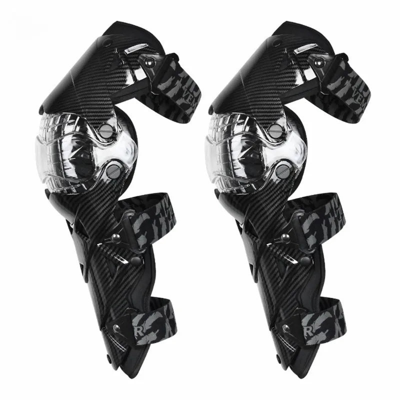 Genouillere moto articulé avec protege tibia - LE PRATIQUE DU MOTARD