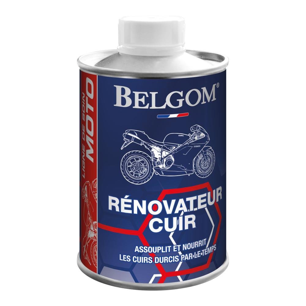 Belgom - Rénovateur Cuir Sécurité 250ml - LE PRATIQUE DU MOTARD