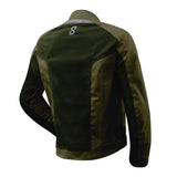 Blouson Moto Homme Été | Aéro - Flow “Kaki / Vert Olive” - LE PRATIQUE DU MOTARD
