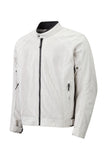 Blouson Moto Été Textile Femme Gris – Coupe Ajustée CE