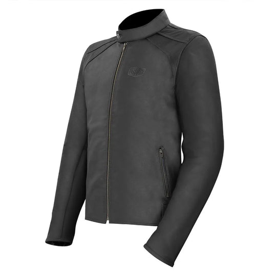 Blouson Cuir Moto Homme Vintage Veracity GASOLINE - Certifié CE EN17092 - LE PRATIQUE DU MOTARD