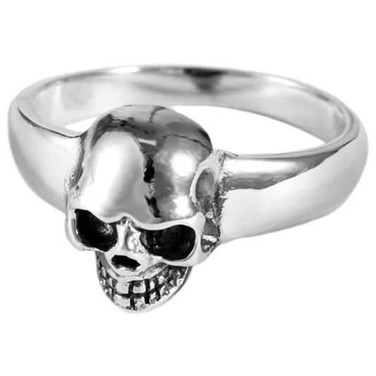 Bague motard tête de mort (Argent) - LE PRATIQUE DU MOTARD