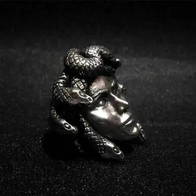 Bague motard - Femme serpent - LE PRATIQUE DU MOTARD