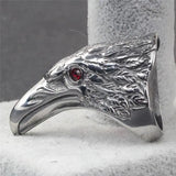 Bague motard tête d'aigle - Le Pratique du Motard